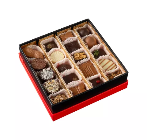 Square box - 20 pralines