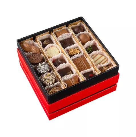 Square box - 40 pralines