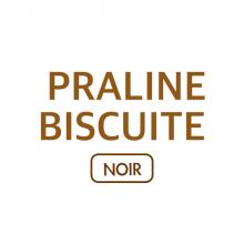 Tablette Praliné Biscuité Noir
