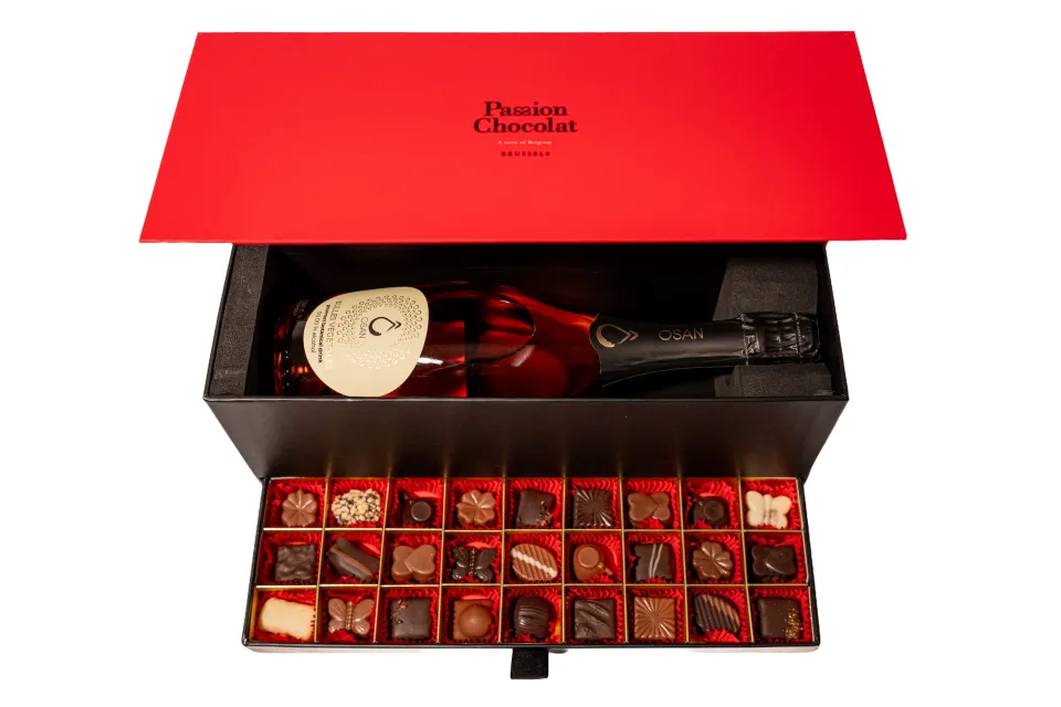 Boite sans alcool OSAN ROSE